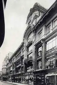 Click to enlarge historical photograph Historical facade of Harrods Buenos Aires