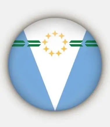 Click to enlarge historical photograph Coat of arms and flag of the city of Formosa, which named José Roger Balet Meritorious Citizen in 1944