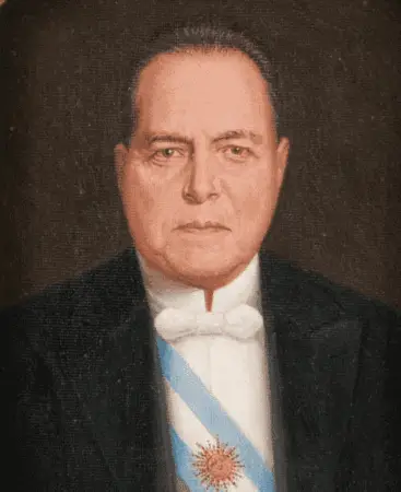 Click to enlarge historical photograph Portrait of Argentine President Hipólito Yrigoyen
