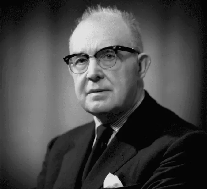 Click to enlarge historical photograph British Secretary of State for the Colonies Arthur Creech Jones